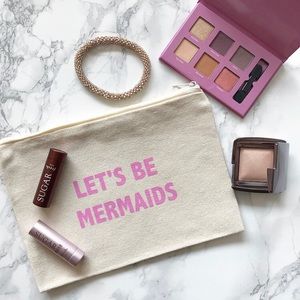 🧜‍♀️ Let’s Be Mermaids - Beach Makeup Bag 🧜‍♀️
